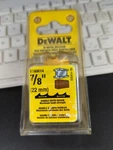 Dewalt Small Bi-metal Holesaw 180014 22MM 7/8" Wood Double Tooth. Fixed Price $14.99.