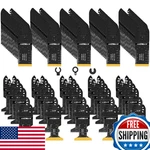 Amzbsaw 110-PACK Oscillating Blades: Wood, Metal, Plastic Multi-tool Kit. Fixed Price $113.35.