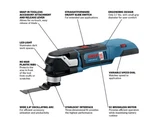 Bosch GOP18V-28N Brushless Oscillating Multi-tool (tool Only). Fixed Price $99.98.