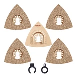 Oscillating Tool Blades, Hemunc 5PCS Universal Triangle Carbide M.... Fixed Price $42.65.