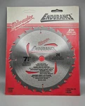 Milwaukee Endurance 48-40-4120 7 1/4" X 24 Teeth Thin Kerf Circular Saw Blade. Fixed Price $8.50.