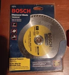Bosch 7" DB742C Premium Diamond Wet Saw Blade Brick Concrete Stone Granite New. Fixed Price $11.99.