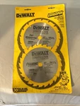 Dewalt Construction Combo Pack DW9158 Saw Blades 6 1/2" Carbide. Fixed Price $23.99.