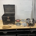 Vintage Craftsman Circular Saw 315.27800 5500 Rpm 7" 1-3/4 Hp Tool Box & Blades. Fixed Price $98.84.