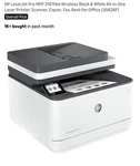 Hp Laserjet Pro Mfp 3101FDW Wireless Black & White All-in-one Printer New. Fixed Price $219.99.