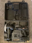 Craftsman Cordless Circular Saw W/guide, Drill Driver And Case 14.4V Batt Dead. Fixed Price $55.00.