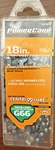 Power Care 18" Semi Chisel Saw Chain B72 (0164). Fixed Price $10.50.
