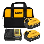 New Dewalt DCB205-2CK 20V Max 5.0 Ah Battery Starter Kit W/ Charger & Bag 2025. Fixed Price $145.99.