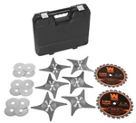 Wen 8-INCH 24-TOOTH Carbide-tipped Stacked Dado Blade Set For 10-INCH Table Saws. Fixed Price $159.63.
