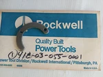 Rockwell Delta 418-03-055-0001 Key For 6X48 Sanders Jointers Nos Oem. Fixed Price $19.95.