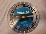 Makita A-94736 14-INCH Segmented Rim Diamond Masonry Blade. Fixed Price $55.00.