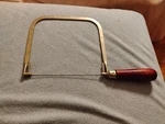 Vintage Parker Line No. 85 Coping Saw With Wooden Handle, Usa. Fixed Price $8.00.