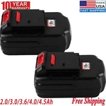 New 18V For Porter Cable 4.5AH Battery PC18B PCC489N Pcmvc Cordless Drill. Fixed Price $45.00.
