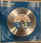 Oldham Saw Blade Aluminum & Plastic Cutting 900-C-AP 9X5/8 Arbor *nos*. Fixed Price $16.00.