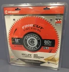 Crescent 12" X 80-TOOTH Finecut Finishing Circular Saw Blade CSBFF-1280. Fixed Price $54.95.