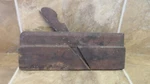 Vintage Wooden Plane - 9.5" Long 1/2" Curved Blade R.c. Carter. Fixed Price $7.00.