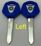 2 Keys Yamaha Yzf R1 R6 Mt Fz Xjr Xmax Nmax Blanks Blade Motorcycle Uncut. Fixed Price $9.95.