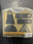 Grizzly Industrial 10 Piece Expanded Kit For Oscillating Multitools T27939. Fixed Price $29.00.