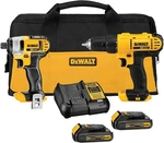 Dewalt DCK240C2 20V Max Drill Impact Driver Combo Kit Batteries Charger. Fixed Price $141.90.