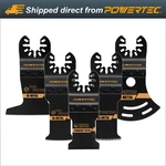 Powertec Oscillating Tool Blade Set 5PC Bi-metal Carbide Multi For Cutting. Fixed Price $46.99.