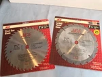 Ace 40 Teeth Steel 7 1/4" & 20 Carbide Tipped Saw Blade #F28. Fixed Price $29.94.