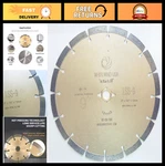 9" Diamond Blade For Wet/dry Cutting - Segmented Power Saw Masonry, Br. Fixed Price $34.19.