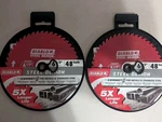 2 Pcs Diablo D0648CF 6-1/4 X Tooth Ferrous Cutting Blade. Fixed Price $56.99.