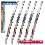 Keentech 12 Inch Cr-v Reciprocating Saw Blade 5-PACK For Wood Cutting And Tree. Fixed Price $15.62.