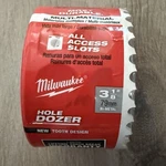 Milwaukee Tool 49-56-9638 3-1/8" Hole Dozer Bi-metal Saw. Fixed Price $30.25.