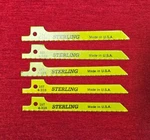 Vintage Sterling 4-318, 3.5" 18T, Recip Saw Blades Hss, Usa Made Lot Of New. Fixed Price $7.99.