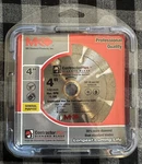 New - Mk Contractor Plus Diamond 4 Segmented Blade Part # 166987. Fixed Price $7.91.