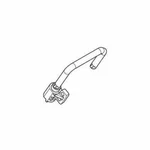 Original Makita Part # 123269-0 Hook Ass'y XSH03. Fixed Price $24.89.