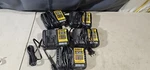 Dewalt DCB1104 12V & Volt Max Li-ion Amp 120V Ac Battery Charger Lot Of 5. Fixed Price $54.99.