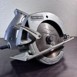 Vtg Sears-simpson Ltd Craftsman Electric Circular Hand Saw Model 758.27782. Fixed Price $34.99.