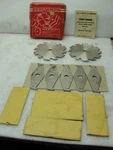 Vintage Craftsman 6" 5/8" Arbor Groover & Dado Cutters Set 9-4875. Fixed Price $25.00.