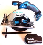 New Makita XSS02 Cordless Circular Saw Volt, 1) BL1840B 4.0 Battery 6 1/2. Fixed Price $269.97.
