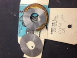 2PCS Circular .20 .128" Thick 1"HOLE Slotting Saw Shelf D. Fixed Price $25.95.