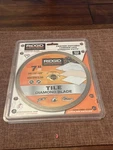 Ridgid 10MM High Rim Durable Dry/wet Cutting 7" Continuous Diamond Blade CT70CP. Fixed Price $15.26.