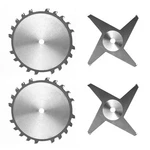 Ridge Carbide 8", 20T, 4 Piece Triple Play Dado Box Joint Set TPDS820-5/8. Fixed Price $232.67.