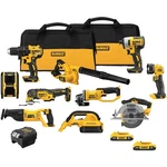Dewalt DCK1021D2 20-VOLT Max Lithium-ion 10-TOOL Cordless Combo Kit With Two 2.0. Fixed Price $999.98.