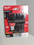 Milwaukee 5PCS Multi Blade Tool SET-49-10-9122-UNIVERSAL Fit-titanium Enhanced.. Fixed Price $28.79.