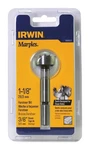 Irwin 1966931 Round Shank Marples Carbon Steel Forstner Drill Bit 1-1/8X4 In.. Fixed Price $17.32.