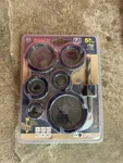 Bosch HCD007 Seven Piece Daredevil Wood Hole Saw Set. Fixed Price $28.00.