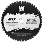 Wen BL1248C Apex 12-INCH 48-TOOTH Carbide-tipped General-purpose Saw Blade. Fixed Price $47.05.