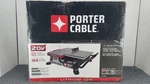 Porter-cable 20V Max Cordless Portable 7" Top Wet Tile Saw New #PCC780LA. Fixed Price $299.99.
