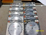 10 New Black & Decker 73-717 Piranha 1/4" X 18T Carbide Circular Saw Blades. Fixed Price $125.00.
