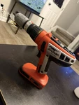 Black+decker Fire Storm 18V Cordless Drill/driver Keyless Chuck Orange/black. Fixed Price $17.87.