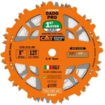 Cmt Orange Tools 8" Locked Dado Pro Blade SET,12T,FTG+ATB Grind Kerf 230.312.08. Fixed Price $149.93.