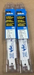 Two 2-PACKS Ideal 36-085 Heavy Duty 6"/18 Tpi Bi-metal Reciprocating Saw Blade. Fixed Price $8.99.