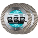 X Lock Turbo Rim Diamond Blade 4 1/2 For Concrete Brick Masonry Cutting. Fixed Price $29.09.
